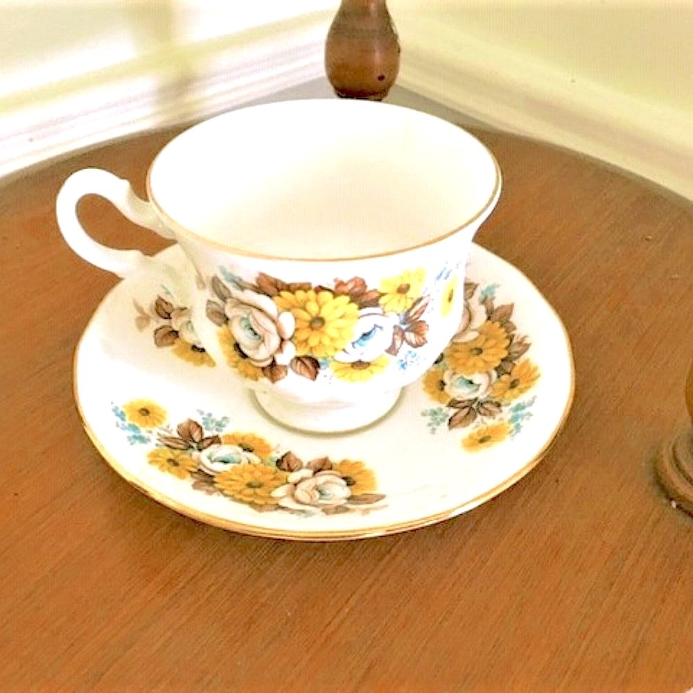 Royal Vale Fine China Tea Cup/Saucer
